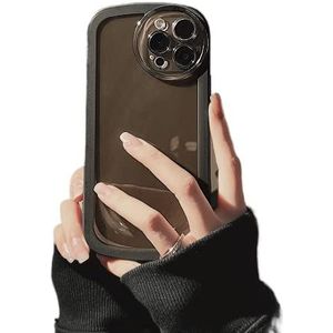 GUIDE COMB iPhone 11 Pro Max Case (6,5 inch 2019), anti-val lens [cameracover bescherming] zacht TPU schokbestendig anti-vingerafdruk [iPhone Cases] voor vrouwen meisjes mannen, zwart