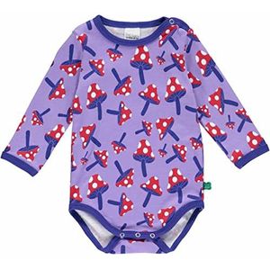 Fred's World by Green Cotton Babymeisjes Mushroom L/S Body Base Layer, Paisley/Energy Blue/Lollipop, 62 cm