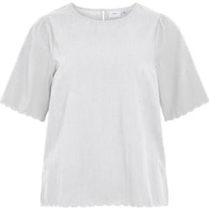 Vila Vifernanda O-Neck 2/4 Top/Pr, cloud dancer, 36