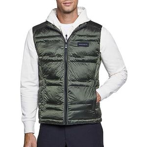 Hackett London Heren HS Feather Gilet, Groen (Olive), M, Groen (Olijf), M