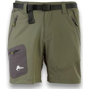 ANDE New Inuit herenshorts, lichte technische hiking-shorts, bladgroen, 46 NL