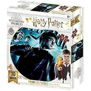 Prime 3D, Harry-Potter-32556 Lenspuzzel kleur (3D-effect), 500 stukjes, standaard