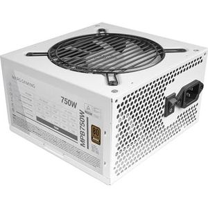 Mars Gaming - MPB750 - PC Voeding - 750 W - ATX - 80 Plus Brons - Wit