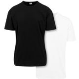 Urban Classics T-shirt voor heren, zwart + wit, S