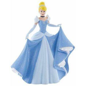 Bullyland 12501 - speelfiguur Walt Disney Cinderella, ca. 10 cm, detailgetrouw, ideaal als klein geschenk voor kinderen vanaf 3 jaar