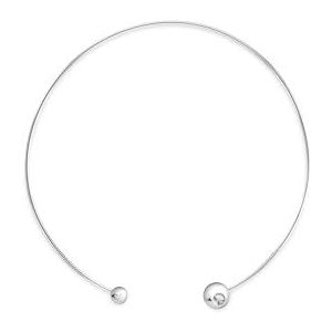 Calvin Klein - Sculptural Bubbles - Open Bangle Ketting - Roestvrij Staal