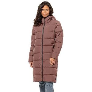 Jack Wolfskin Frozen Palace Coat W Donsparka Wild Gember, M voor dames, wilde gember, M