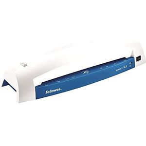 Fellowes 5742701 Lamineermachine voor occasioneel gebruik thuis of op kantoor, geschikt voor 80 en 125 micron lamineerfolies tot A3-formaat, blauw