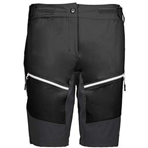 CMP Free dames fietsbroek bermuda mesh, zwart, 50 NL