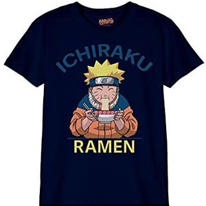 cotton division T-shirt voor jongens, Marine., 10 Jaar