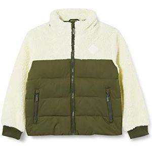 Hackett London Polar Fleece Puffer Jacket voor jongens, Meerkleurig, 5 Jaar