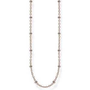 Thomas Sabo Uniseks jasseronketting 925 sterling zilver roségoud verguld KE1890-415-40-L90, 90,00 cm