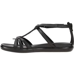 Ecco SIMPIL platte sandaal voor dames, zwart, 41 EU, zwart, 41 EU