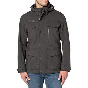 camel active Heren 4204745U61 Jas, antraciet, 54