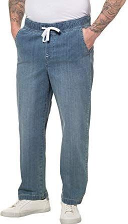 JP 1880 - Herenbroek - Denim Blauw - Jeanslook - 4 Zakken - Casual Fit