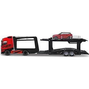 Bburago B18-31462 gegoten vrachtwagen, rood, groot
