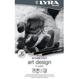 LYRA 1111120 Art Design 669 metalen etui M12 metalen etui met 12 potloden