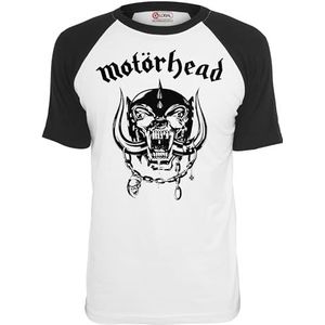 MERCHCODE Motörhead Everything Louder Raglan T-shirt voor heren, 1 stuks
