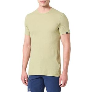 Haglöfs 605438_4T5 TRÄD Tee T-shirt Heren Tijm Groen Maat S, thyme green, S
