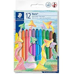 Twistery wykrecane kredki woskowe 12 kolorów