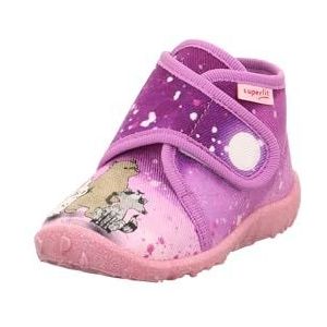 Superfit Spotty Baby - meisjes Pantoffel Pantoffel, Paars Multicolor 8500, 18 EU