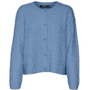 VERO MODA VMELYA LS O-hals Cardigan GA Boo, Allure/Detail: w. Melange, S