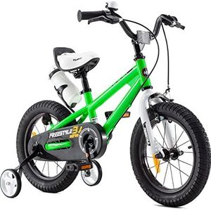 RoyalBaby Jongens Meisjes Kinderfiets Freestyle Fiets Kinderfietsen 16 Inch Groen