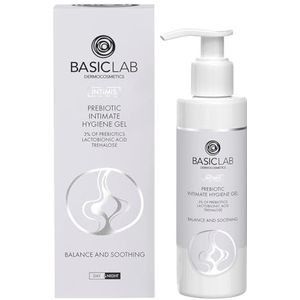 BasicLab Dermatologische reinigingsemulsie voor gezicht, 300 ml, voor ultragevoelige huid, gezichtsreiniging, reiniger met ceramiden, panthenol en vitamine E