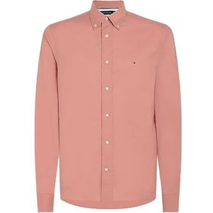 Tommy Hilfiger Casual overhemden voor heren, Roze (Teaberry Blossom), L