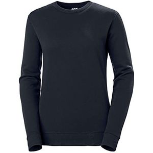 Helly-Hansen Classic Sweatshirt voor dames, 590 marineblauw, L, 590 marineblauw, L