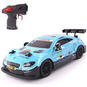 TURBO CHALLENGE - Mercedes Racing - RC Prestige - 096224 - Afstandsbestuurbare auto - Blauw - 1/24 - Batterijen niet inbegrepen - Plastic - Kinder speelgoed - Cadeau - Vanaf 4 jaar