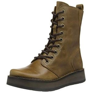 FLY London Rami043fly halflange laarzen voor dames, Dk Brown, 37 EU