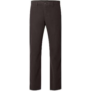 SELETED HOMME SLH175-SLIM Miles Structuur Dyed Pant, chocolade taart, 31W x 34L