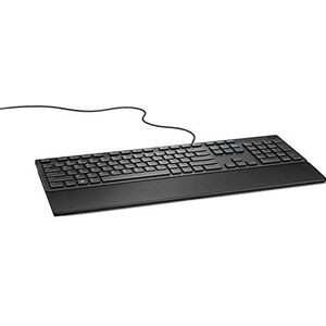 DELL KB216 USB AZERTY Belgisch zwart toetsenbord - toetsenborden (standaard, kabel, USB, membraan sleutelschakelaar, AZERTY, zwart)