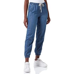 GERRY WEBER Edition Joggingbroek voor dames, Blue denim met gebruik, 36