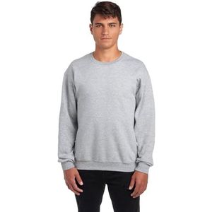 Jerzees -Men's NuBlend Fleece -Sweatshirts & Hoodies, Sweatshirt-Heather Grey, Medium