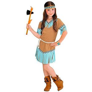 Widmann - Kinderkostuum indianen, jurk, westerse kostuums, carnavalskostuum, carnaval, 116