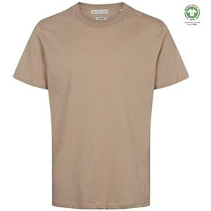 BY GARMENT MAKERS Sustainable; obviously! Unisex The Organic Tee T-shirt, Light Taupe, L
