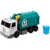 Matchbox Grote recyclingwagen (38 cm) met vuilnisbak en sorteercentrum, speelgoed voor kinderen, vanaf 3 jaar, HHR64