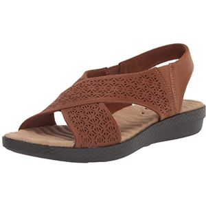 Easy Street Claudia Damessandalen met sleehak, nude, 38.5 EU