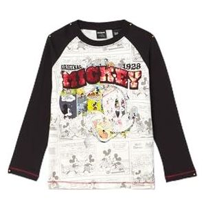 Desigual Jongensshirt met lange mouwen, wit, 6 Jaar