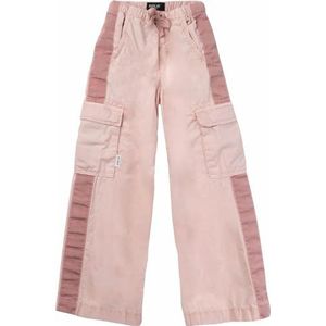 Replay Cargobroek voor meisjes met wijde pijpen, 994 Poeder Roze, 8 Jaar