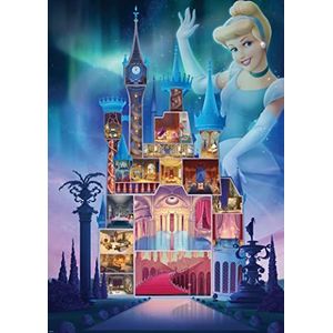Puzzel Disney Castles: Cinderella (1000 Stukjes)