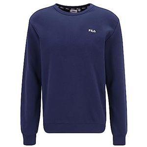 FILA Heren BRUSTEM Crew Sweatshirt, Medieval Blue, S, medieval blue, S