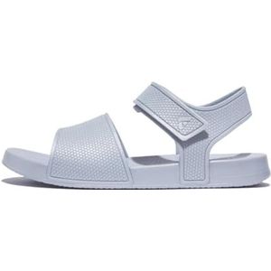 Fitflop iQUSHION Kids Junior Shimmer, ergonomische B/S sandalen, Skywash-blauw, maat 32, blauw (Skywash), 32 EU