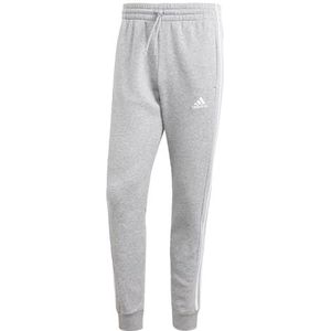 adidas Heren Essentials Fleece 3-Stripes Tapered Manchet Broek, 4XL