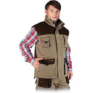 Leber&Hollman LH-Fmnw-V_Be3L Beschermende vest, beige-bruin-zwart, maat L