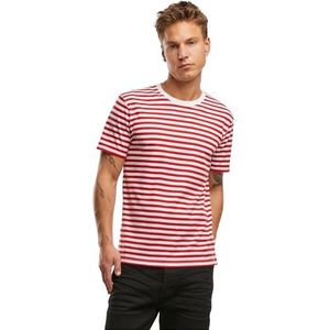 Brandit Lange Mouwen Top T-shirt rood-wit M 100% katoen Basics