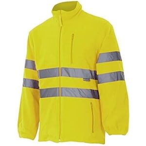 Velilla 181 20 3XL fleecejack voor hoge zichtbaarheid, neongeel, maat 3XL
