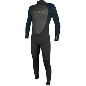 O'Neill Wetsuits Reactor II 3/2mm Back Zip Full Wetsuit voor jongens, wetsuit, zwart/slate, 8